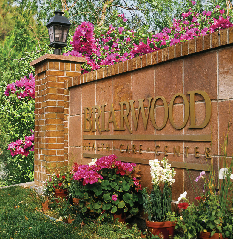 Briarwood Entrance Sign